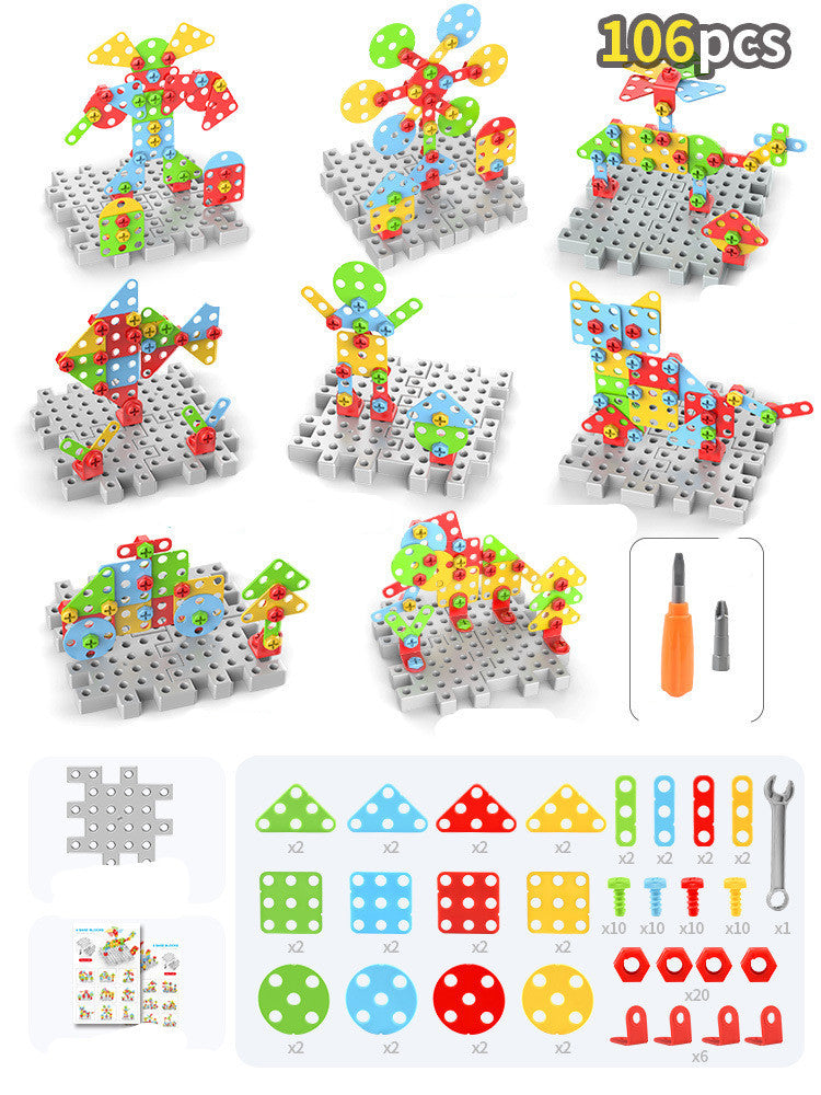 Creative Building Kits - Educational Set of Puzzles