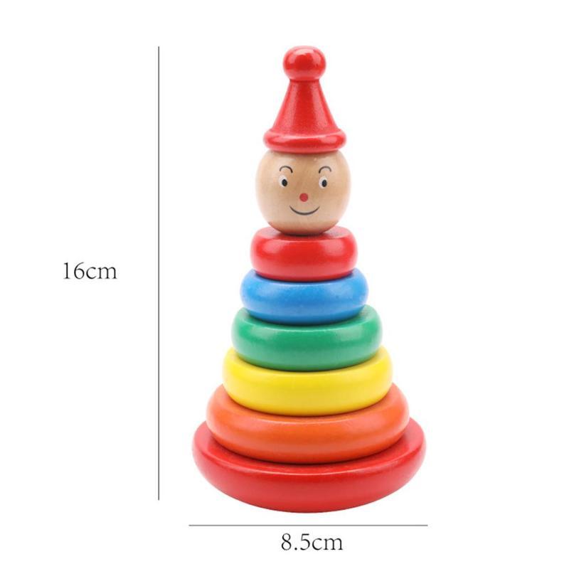 Fantastic Rainbow Tower Excellent For Child's Early Education