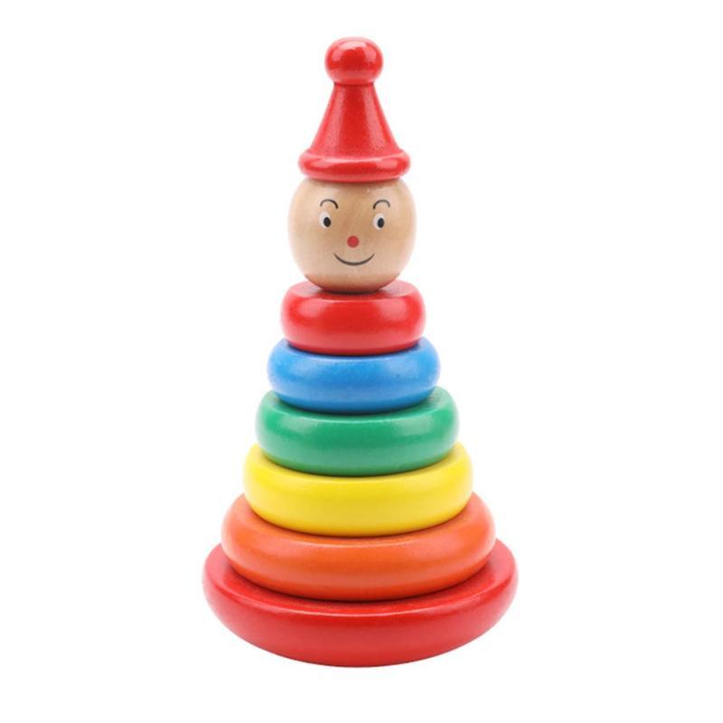 Fantastic Rainbow Tower Excellent For Child's Early Education