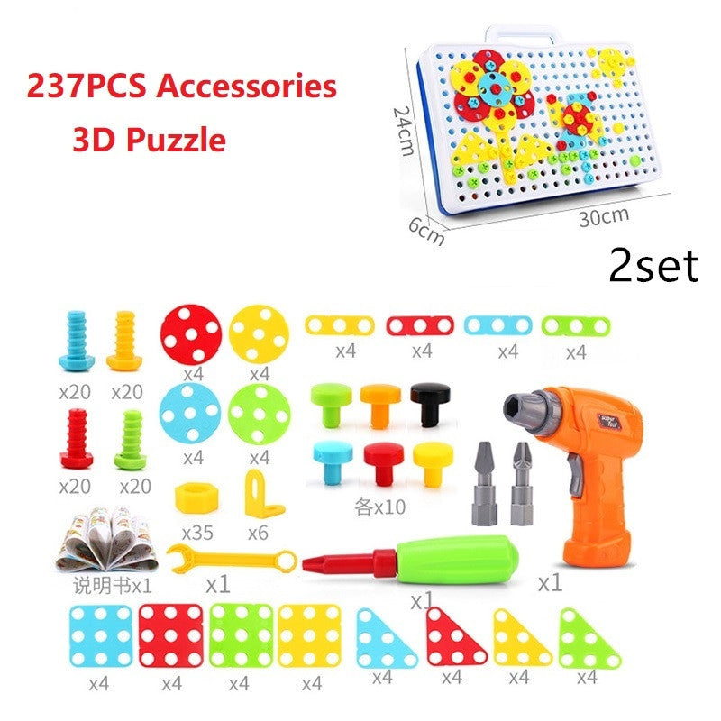 Creative Building Kits - Educational Set of Puzzles