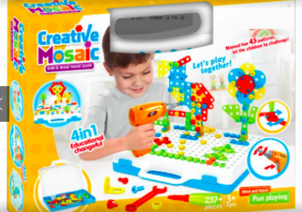 Creative Building Kits - Educational Set of Puzzles